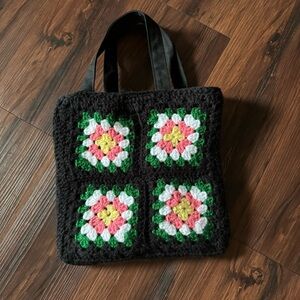 Handmade Crochet Tote Tegrity Farms